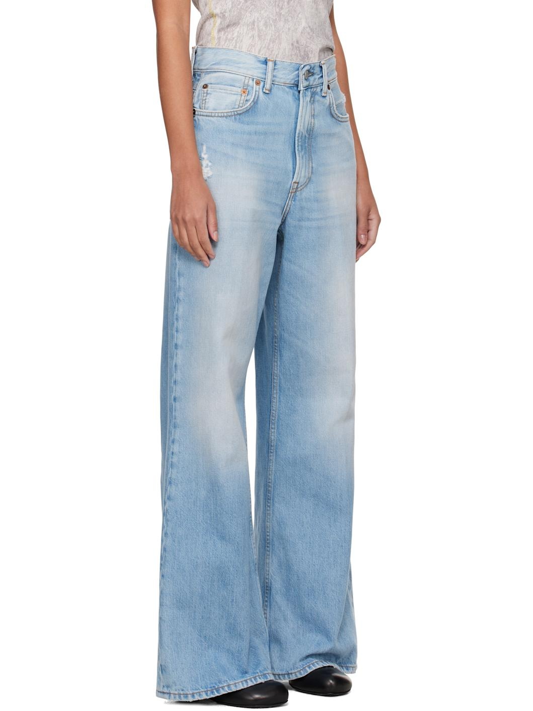 Blue Relaxed Fit 2022F Jeans - 2