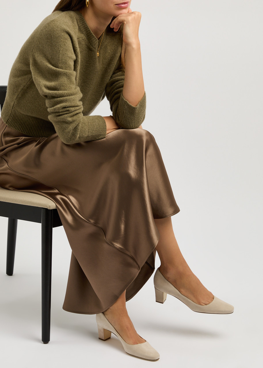 Okkatopla 50 suede pumps - 5
