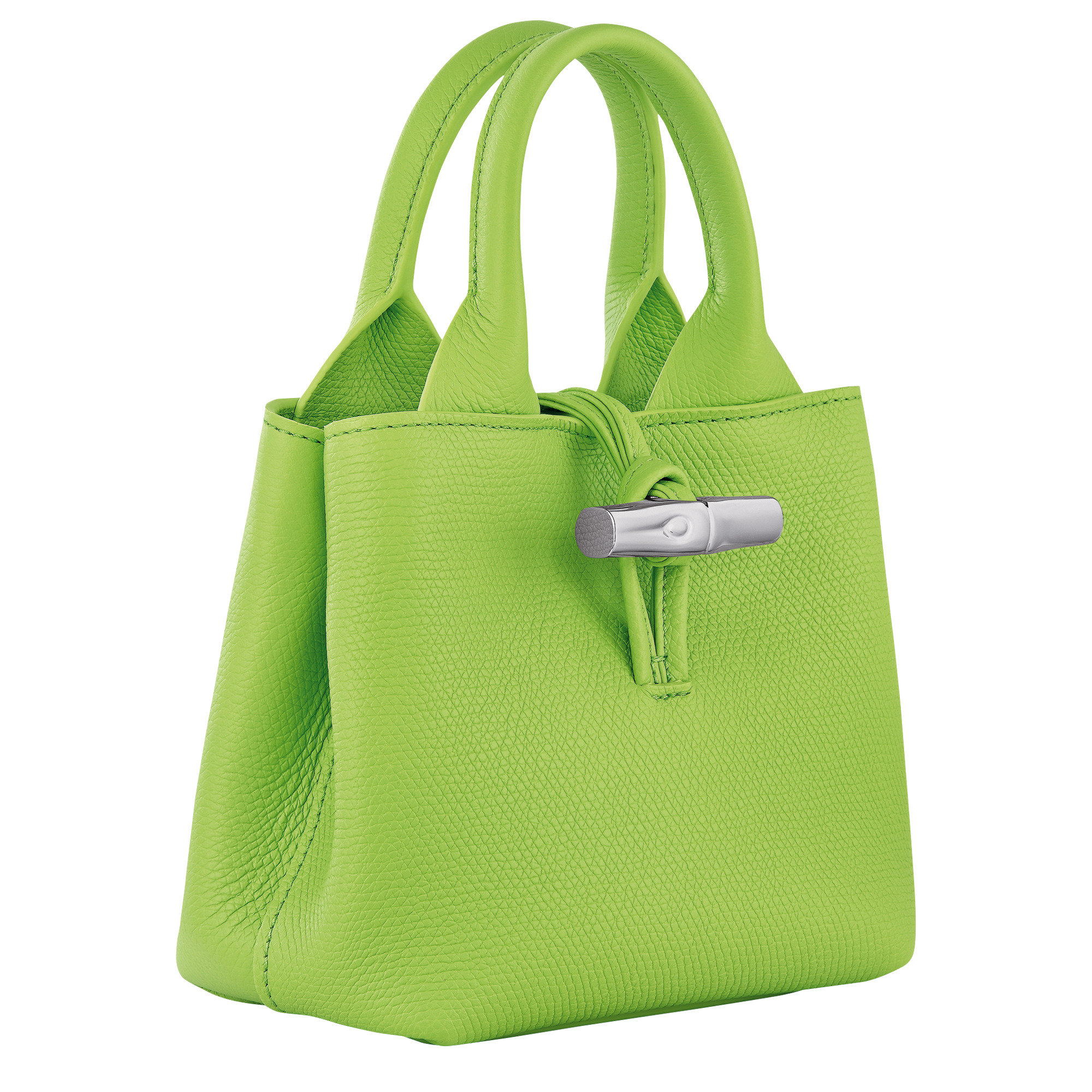 Le Roseau XS Handbag Green Light - Leather - 3