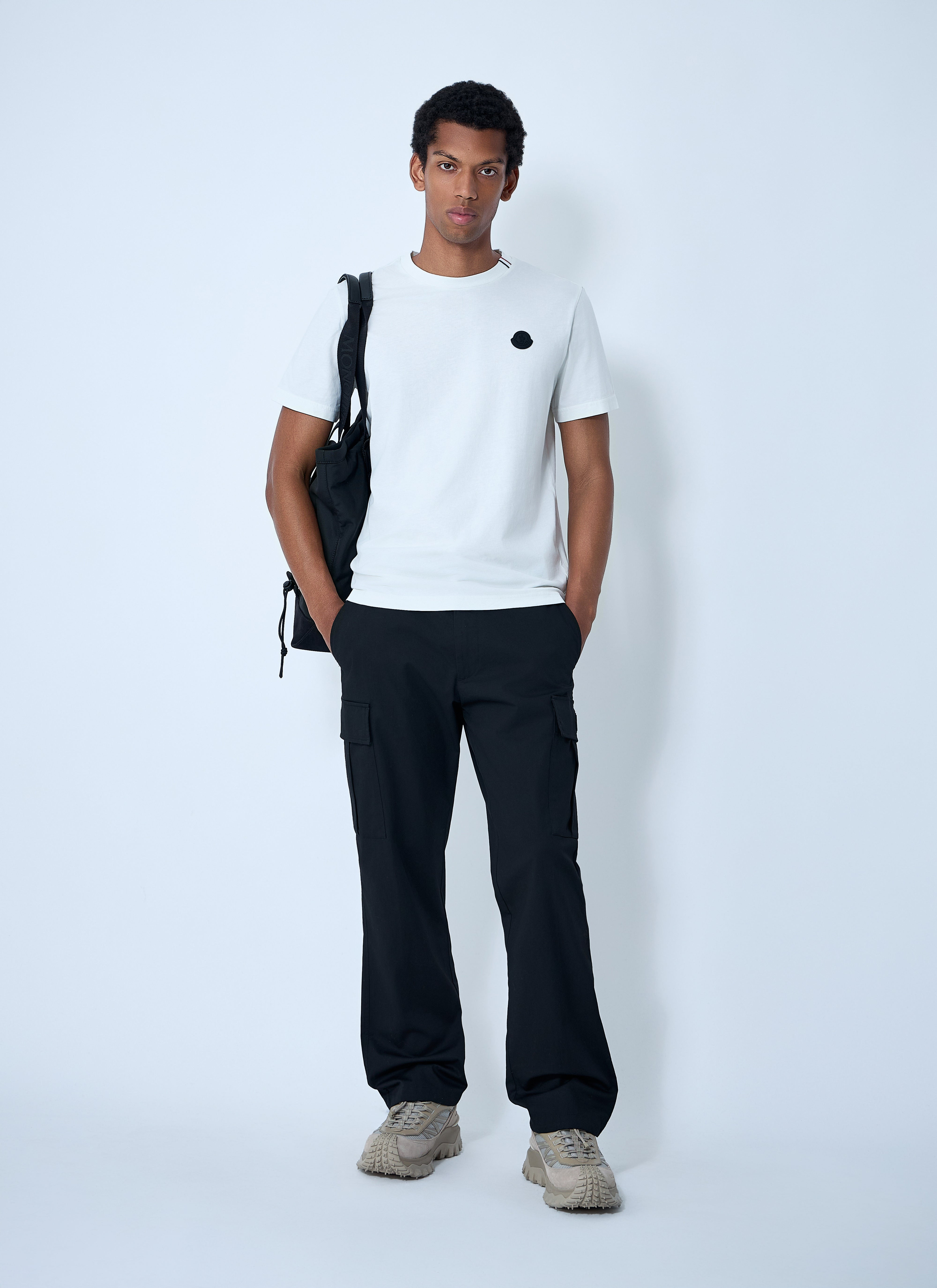Moncler Men Logo Motif T-Shirt - 2