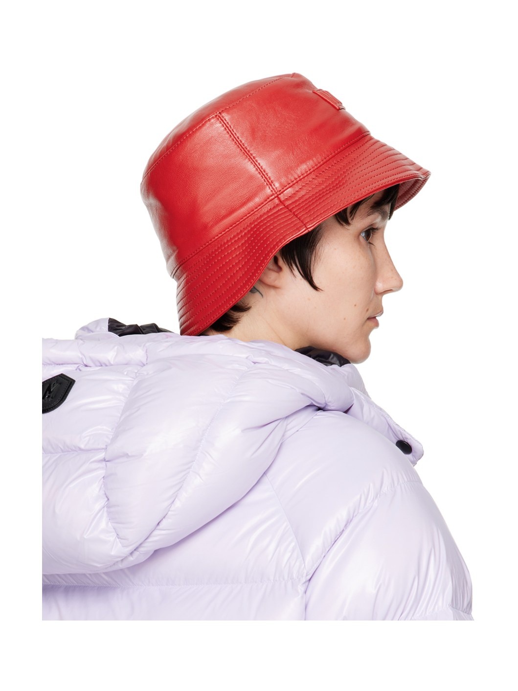 Red Logo Bucket Hat - 3