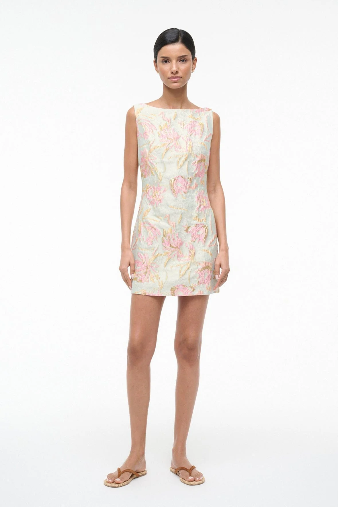 STAUD MIMI DRESS BOTANICA ALOE - 1