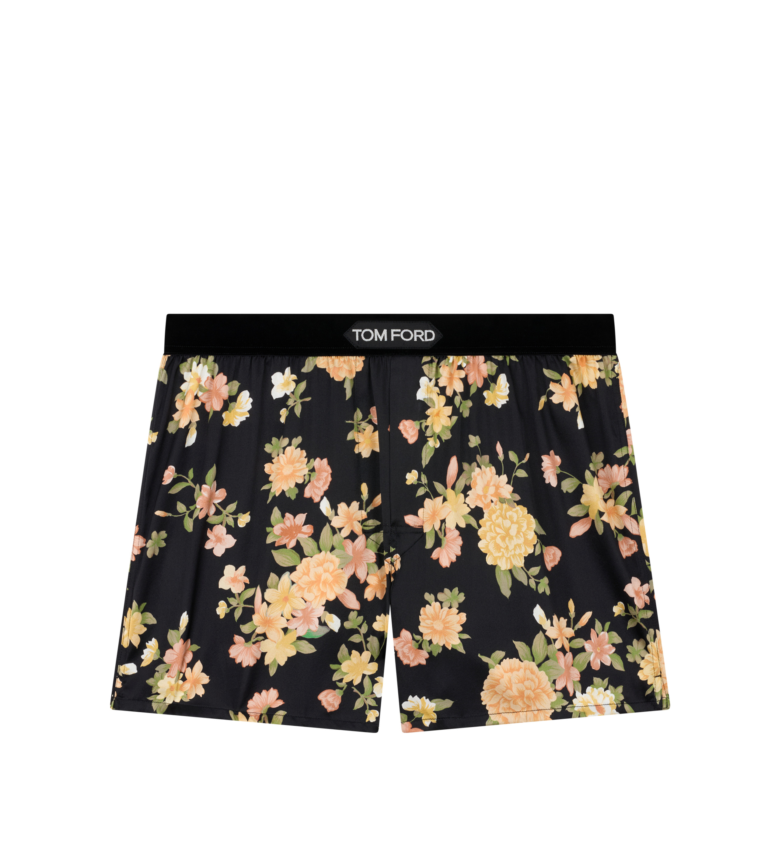 FLORAL SILK BOXERS - 1