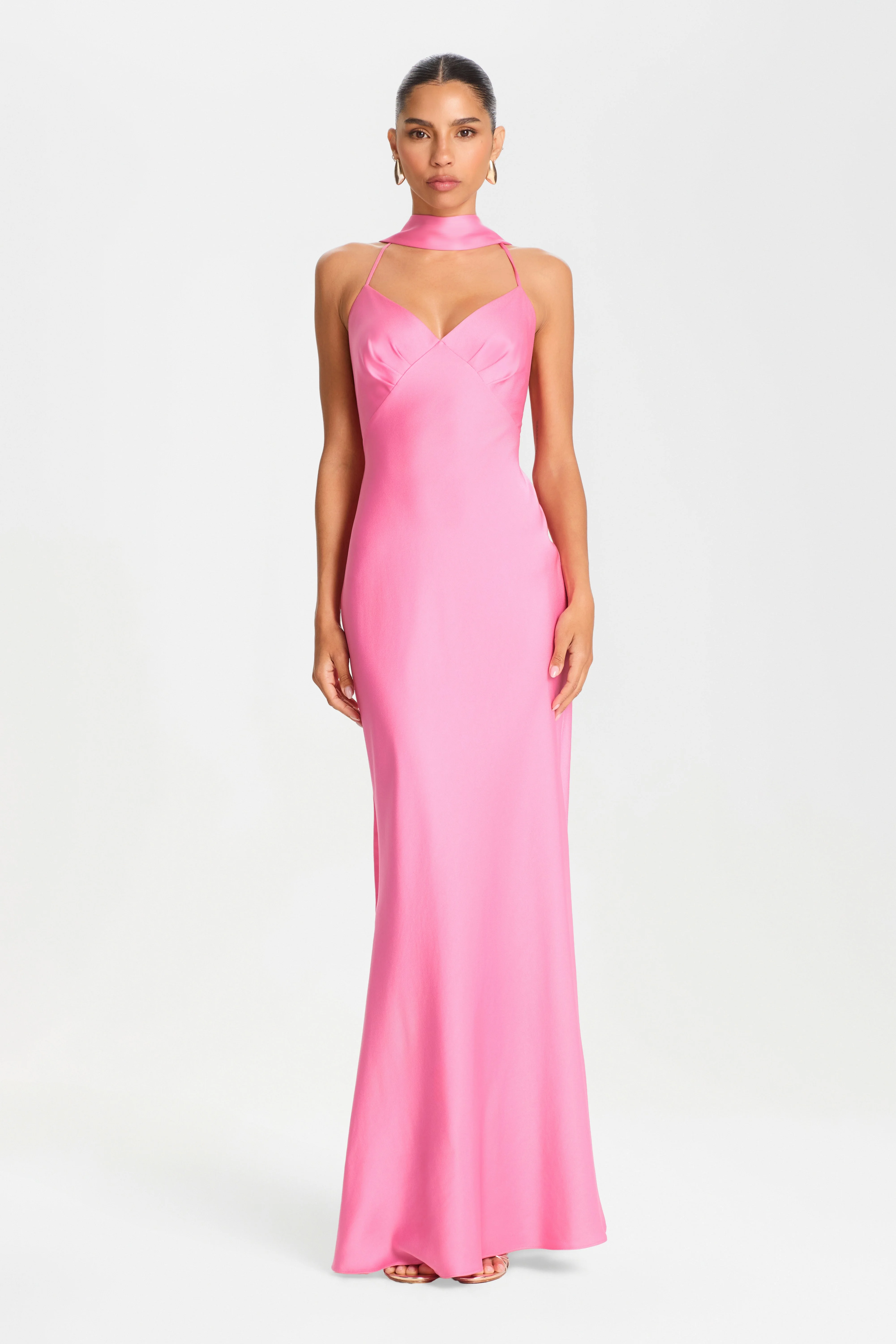 Leanna Pink Dress - 1
