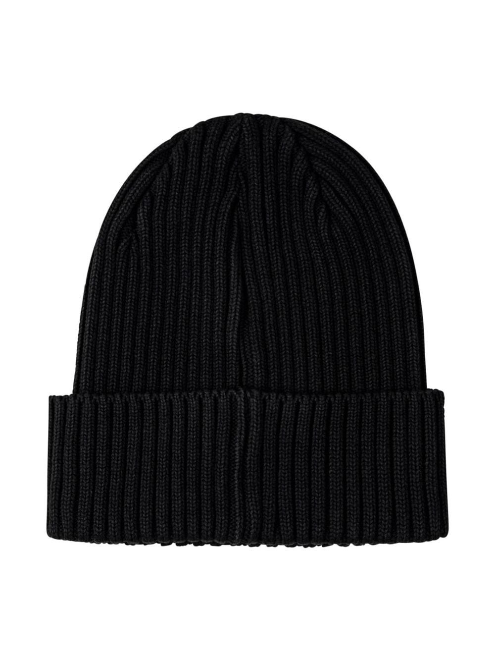 Overdyed ribbed knit beanie - 2