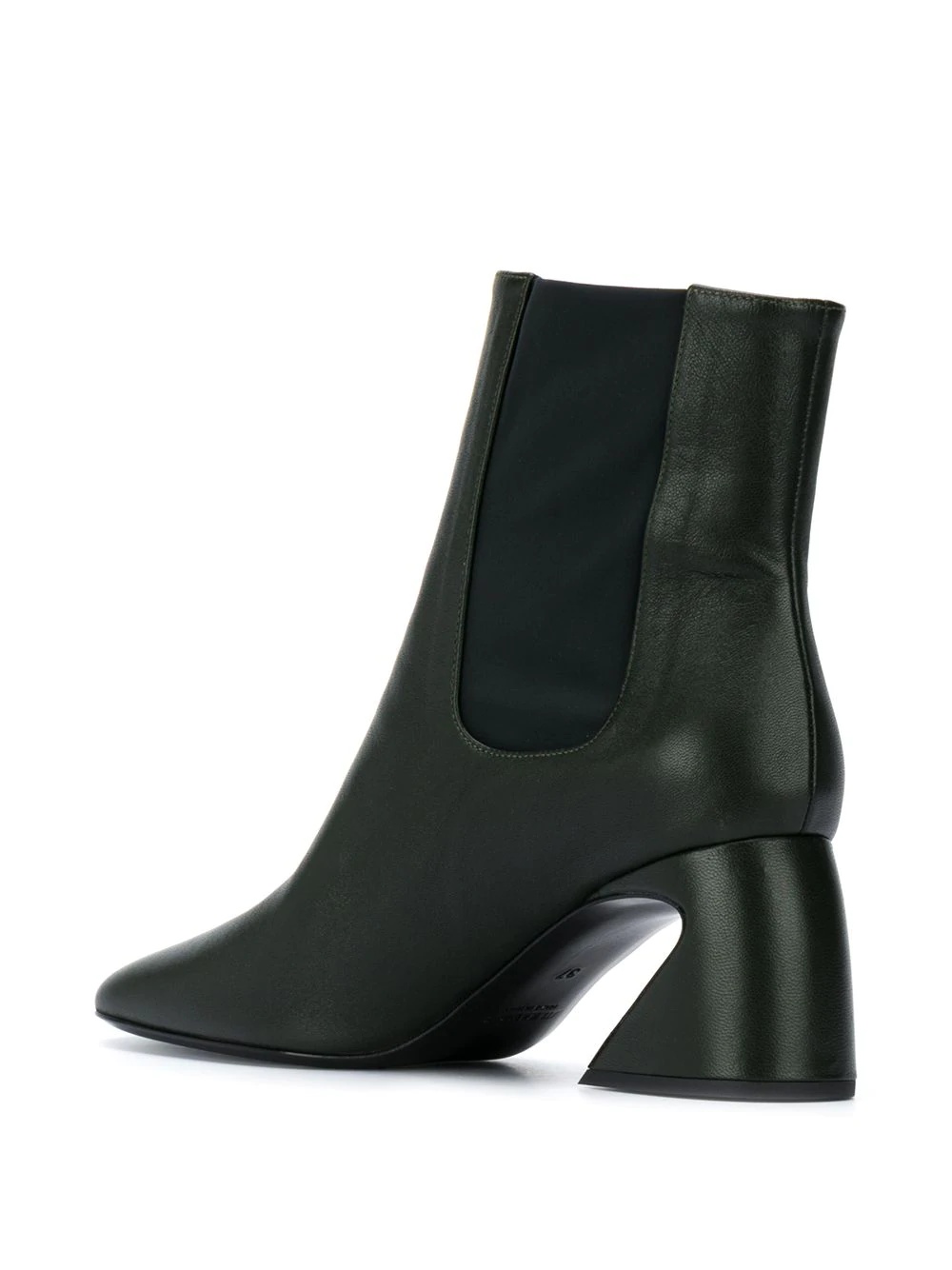 sculpted heel ankle boots - 3