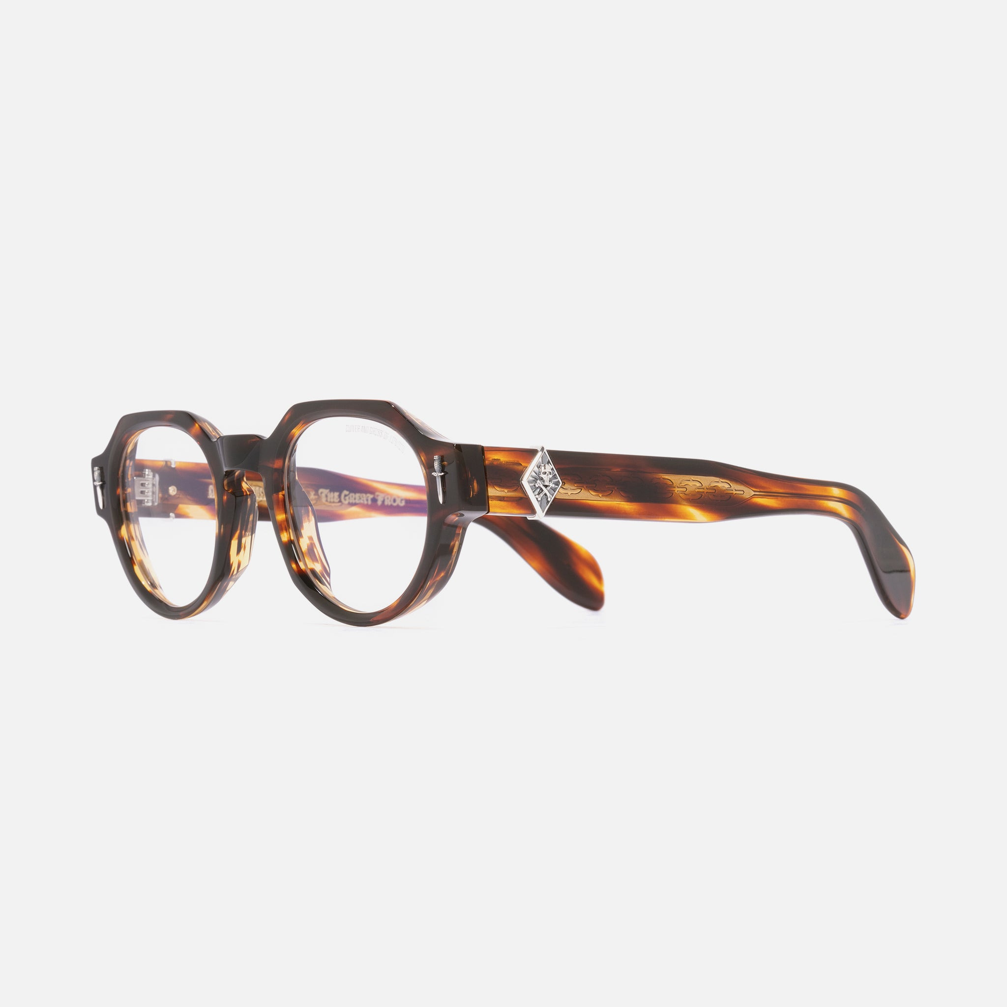 THE GREAT FROG LUCKY DIAMOND I ROUND OPTICAL GLASSES - 2