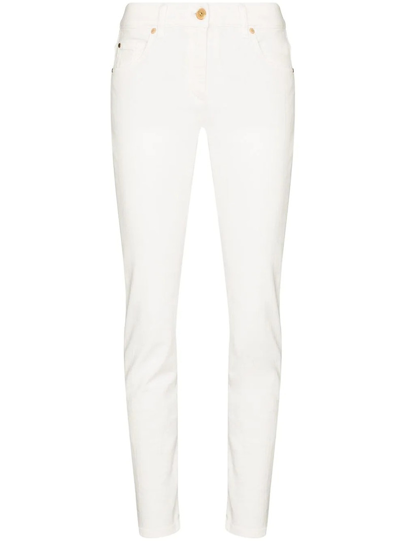 mid-rise skinny jeans 1