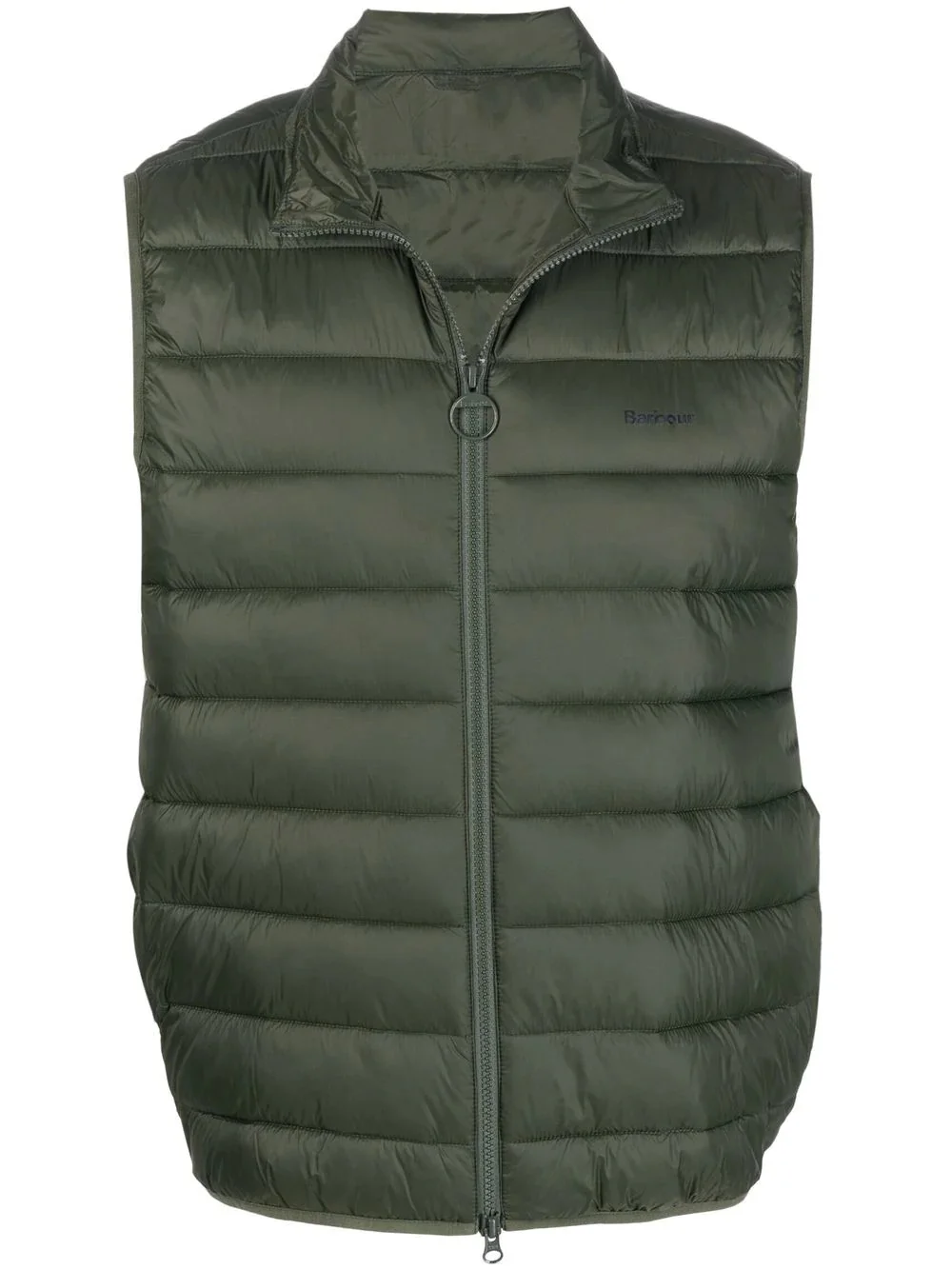 padded logo gilet - 1