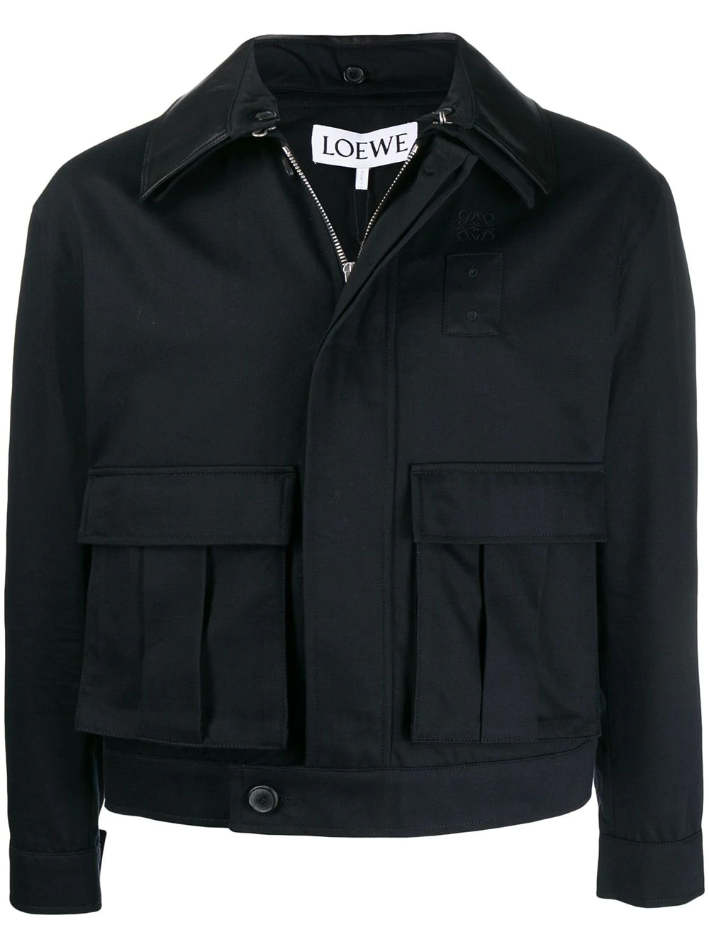 patch pocket jacket - 1