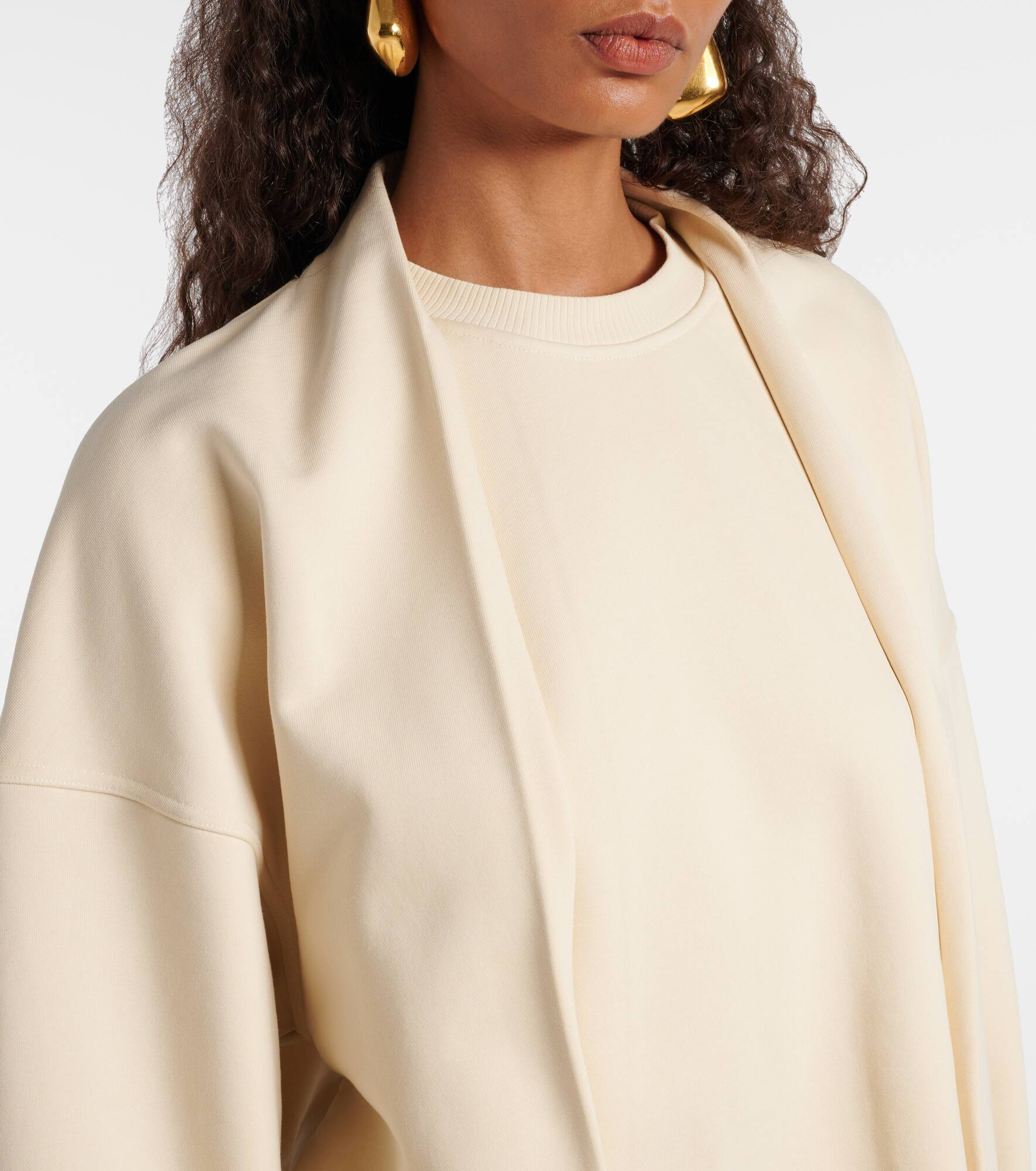 Minnie cotton-blend jersey sweatshirt - 4