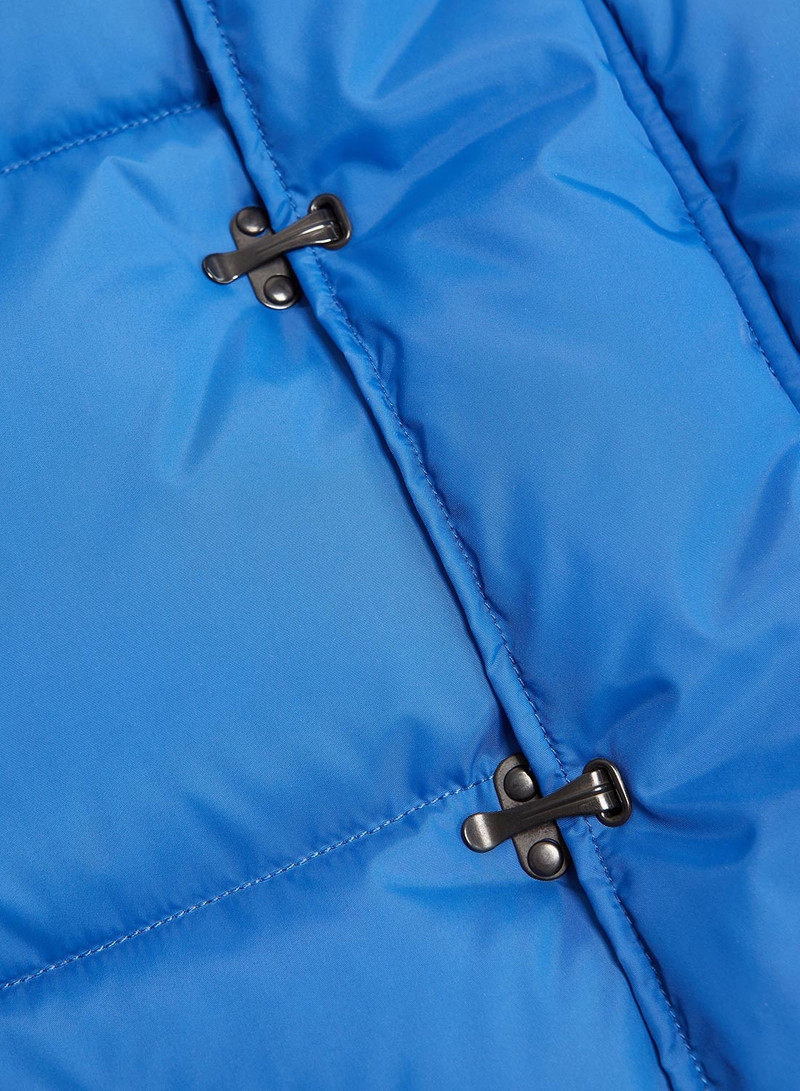 Rocky Mountain Featherbed x Nigel Cabourn Down Vest Clip in Blue 8