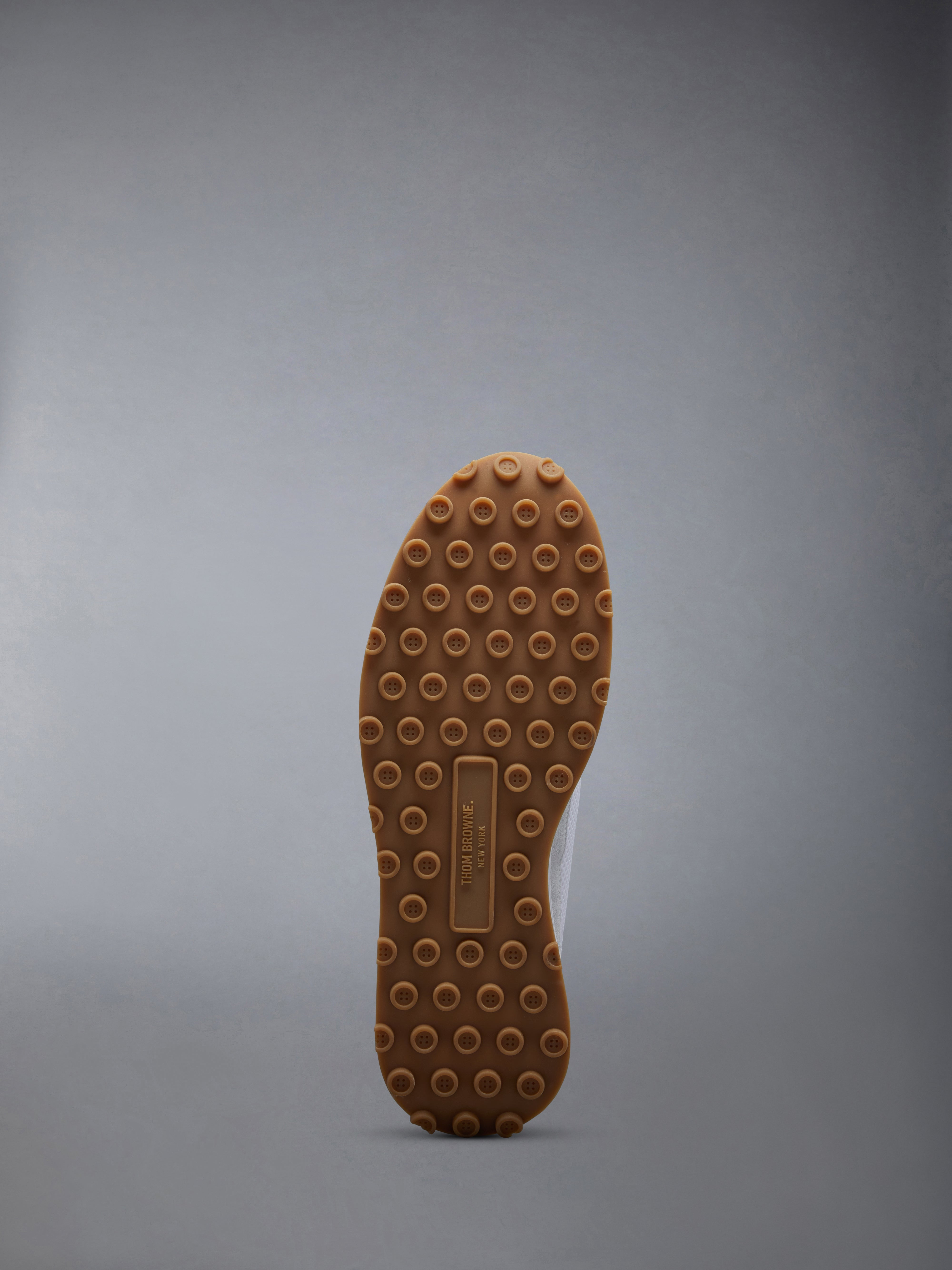 low-top panelled sneakers - 6