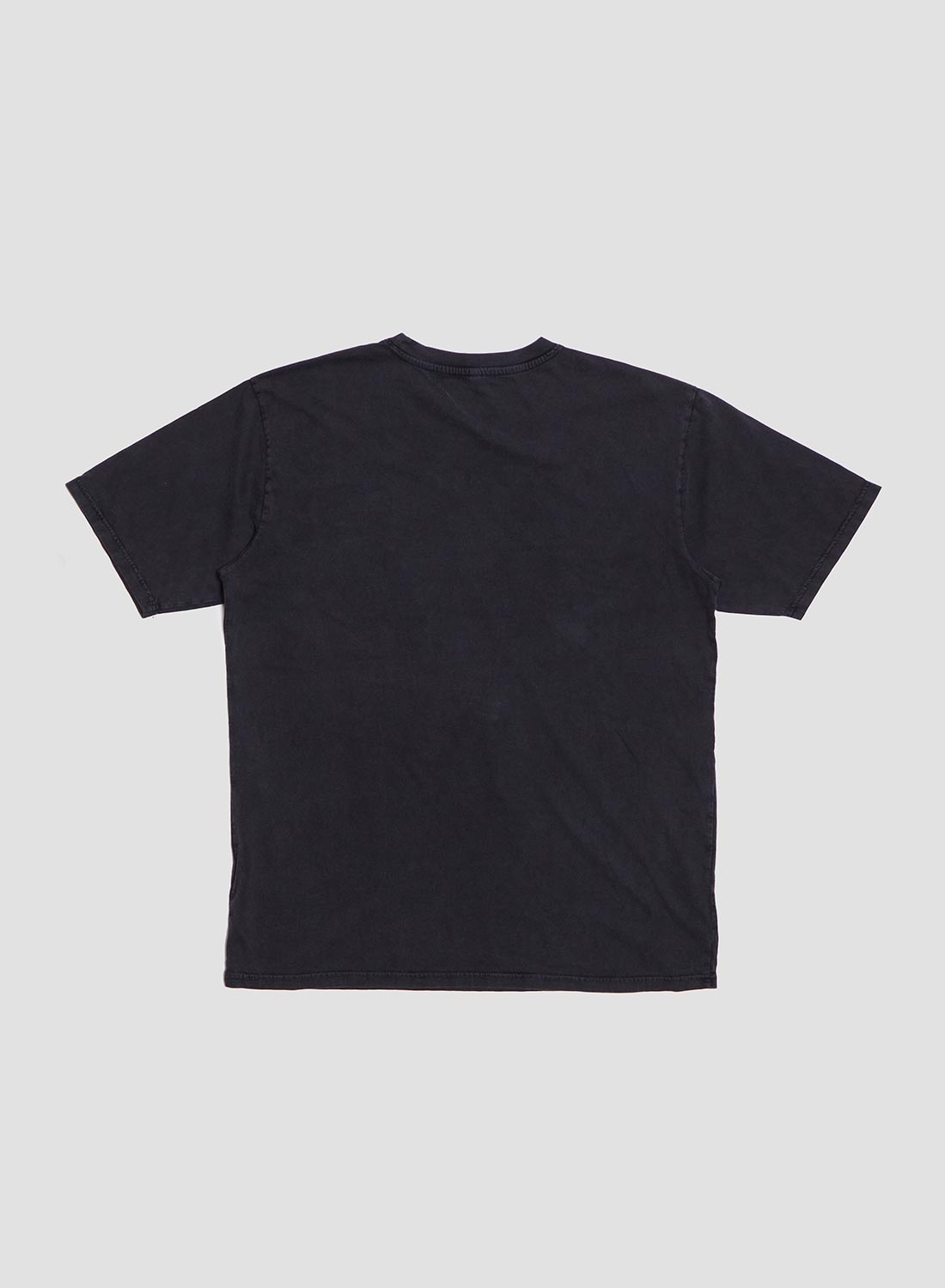 Classic Relaxed Fit Tee in Stone Wash Black - 6