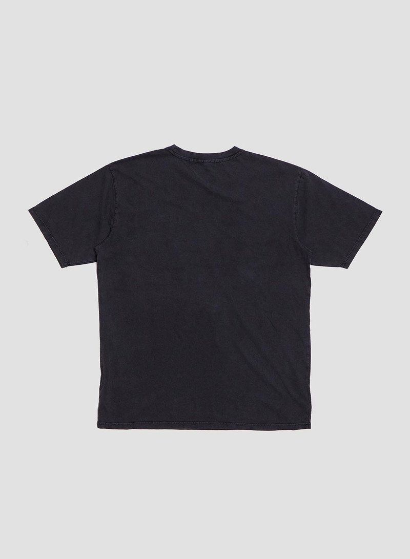 Classic Relaxed Fit Tee in Stone Wash Black 6
