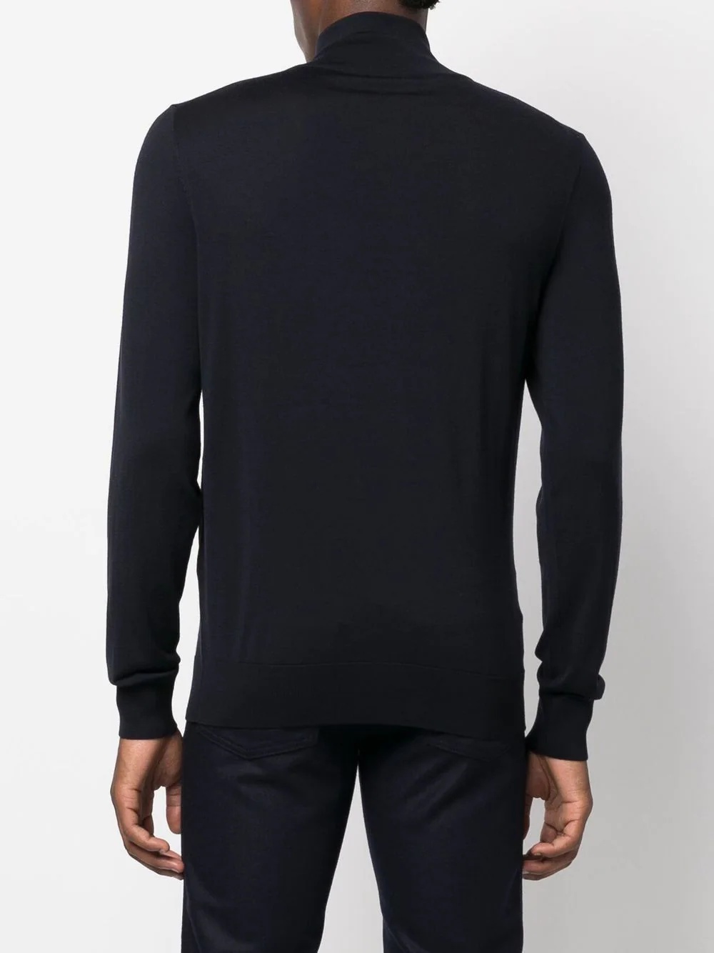 half-zip high-neck sweater - 4