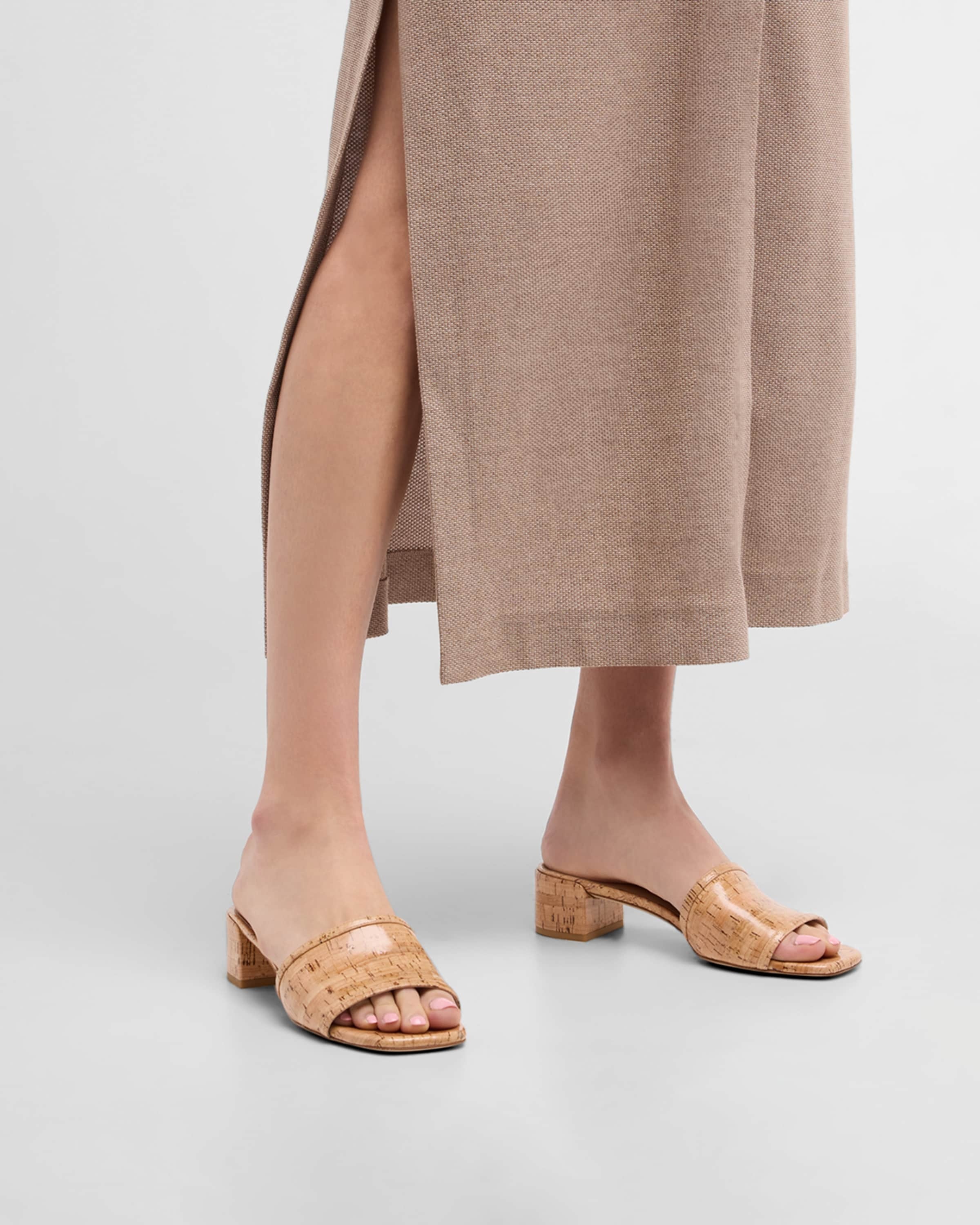 Cayman Cork Mule Sandals - 2