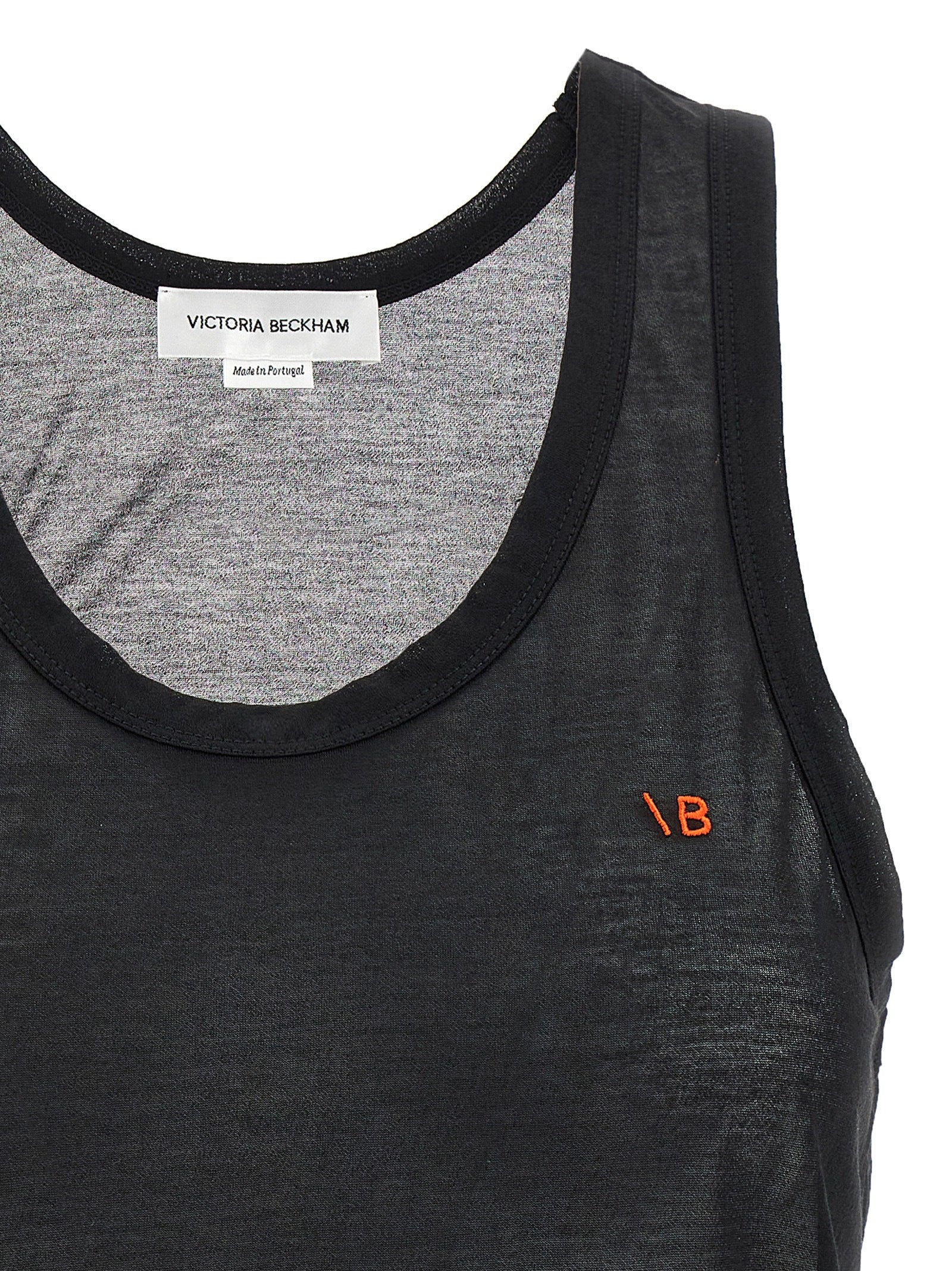 Victoria Beckham Women Logo Embroidery Tank Top - 3