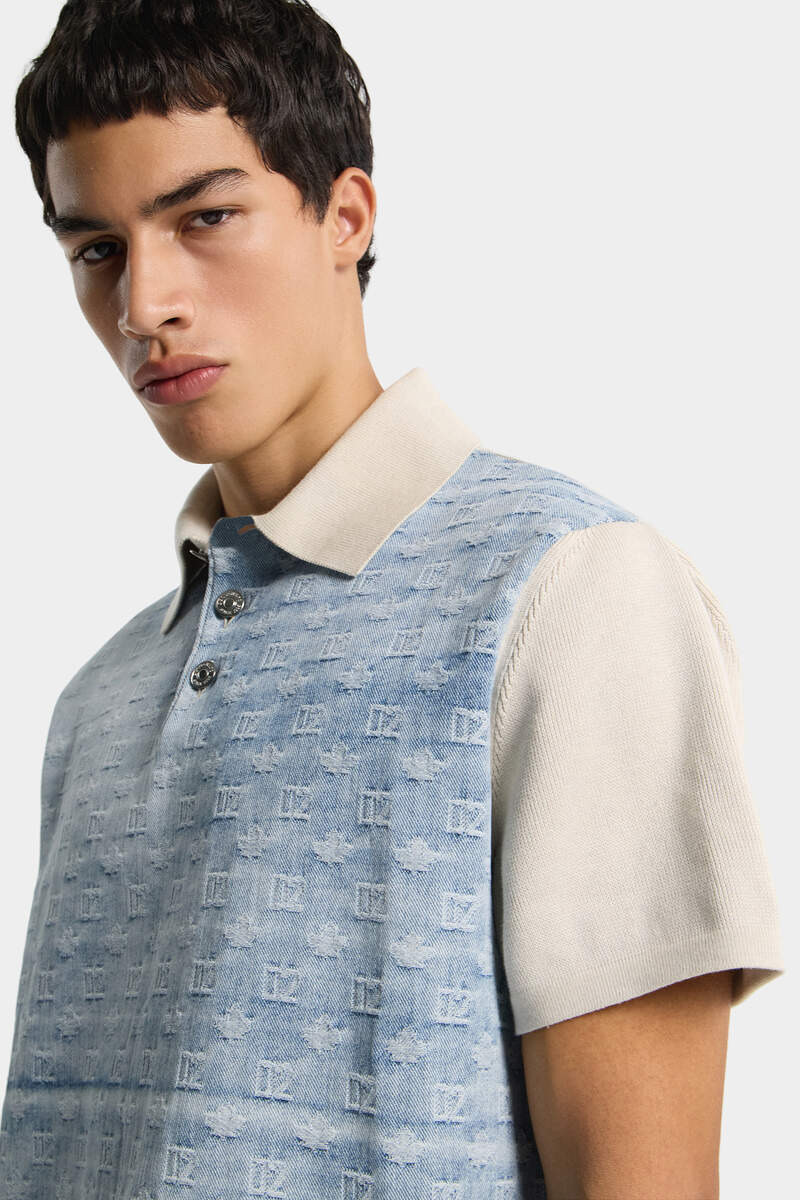 MONOGRAM KNIT POLO 7