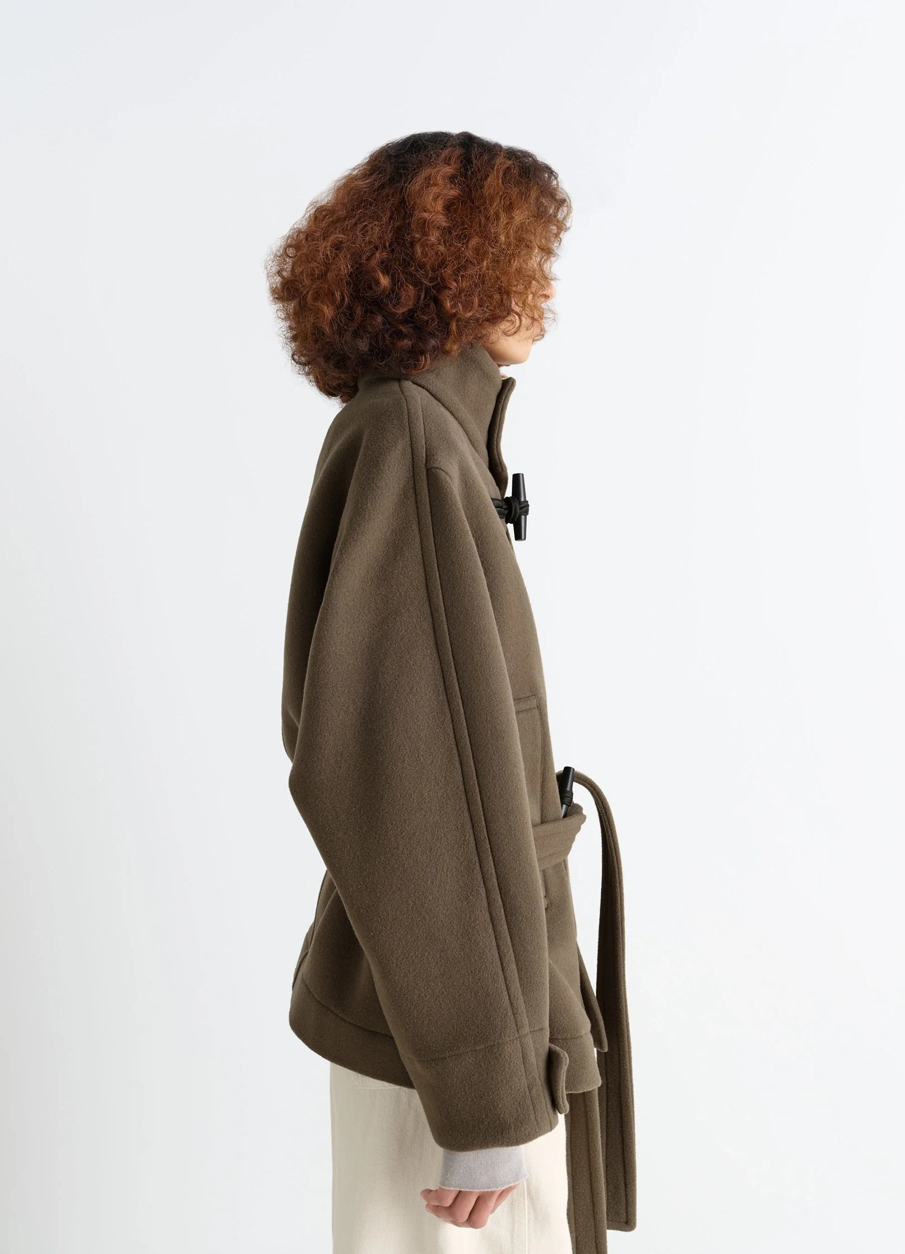 SHORT DUFFLE COAT - 5