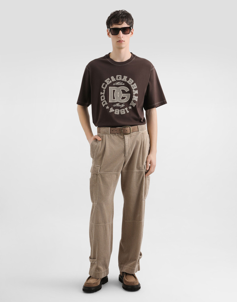 Cotton t-shirt with embroidery 4