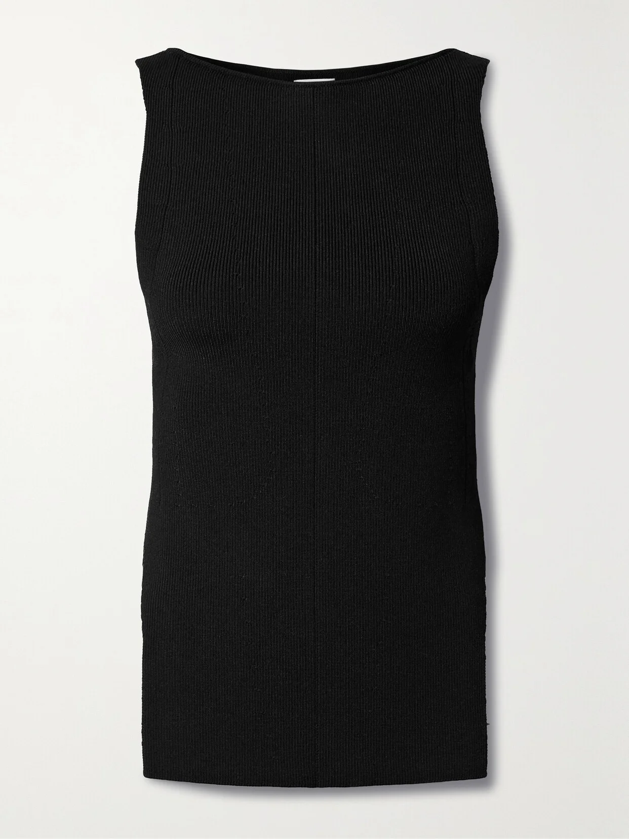 Evelyn Ribbed-knit Tank - 1