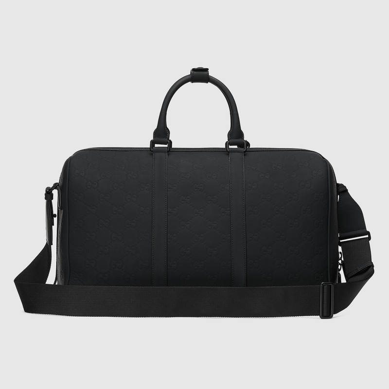 GG rubber-effect medium duffle bag 4