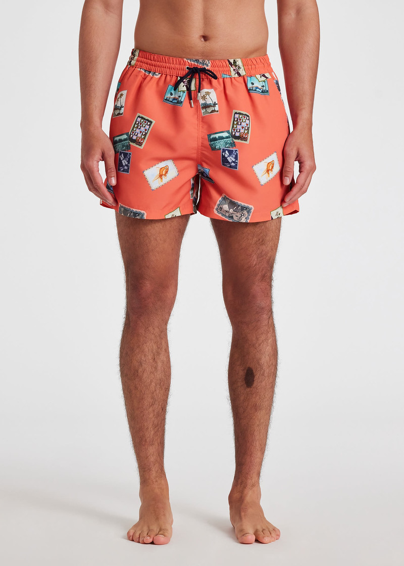 'Postcards' Swim Shorts 4
