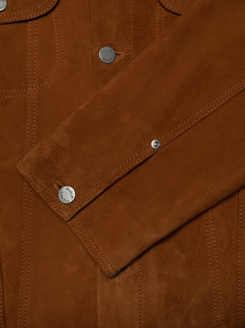 Danny Suede Jacket Tobacco 8