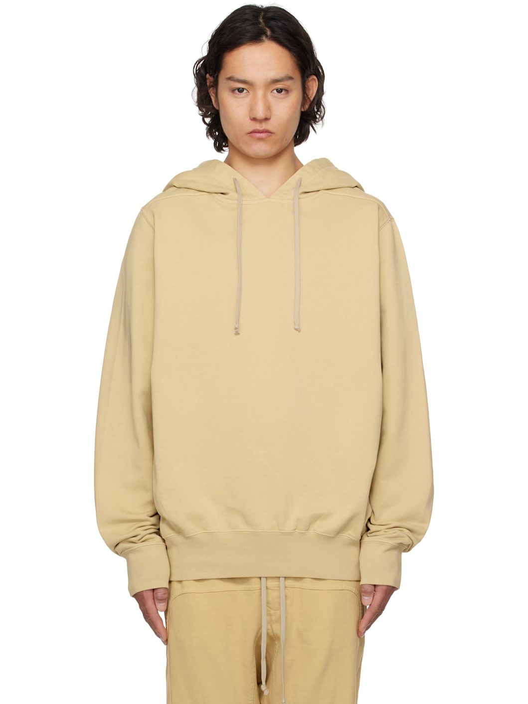 Beige Hollywood Oversized Hoodie - 1
