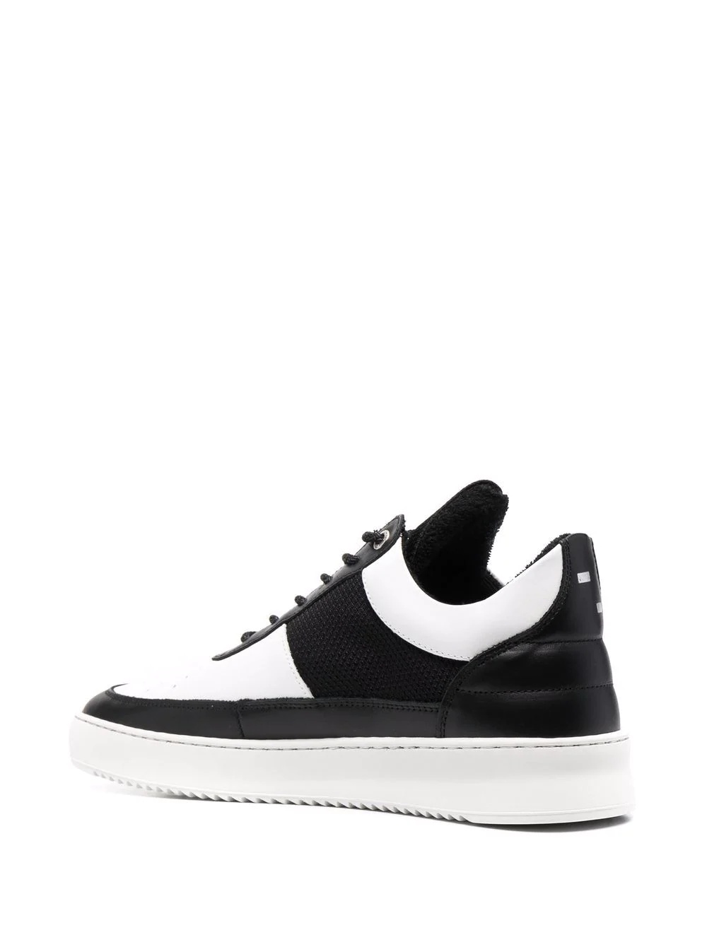 two-tone panelled trainers - 3