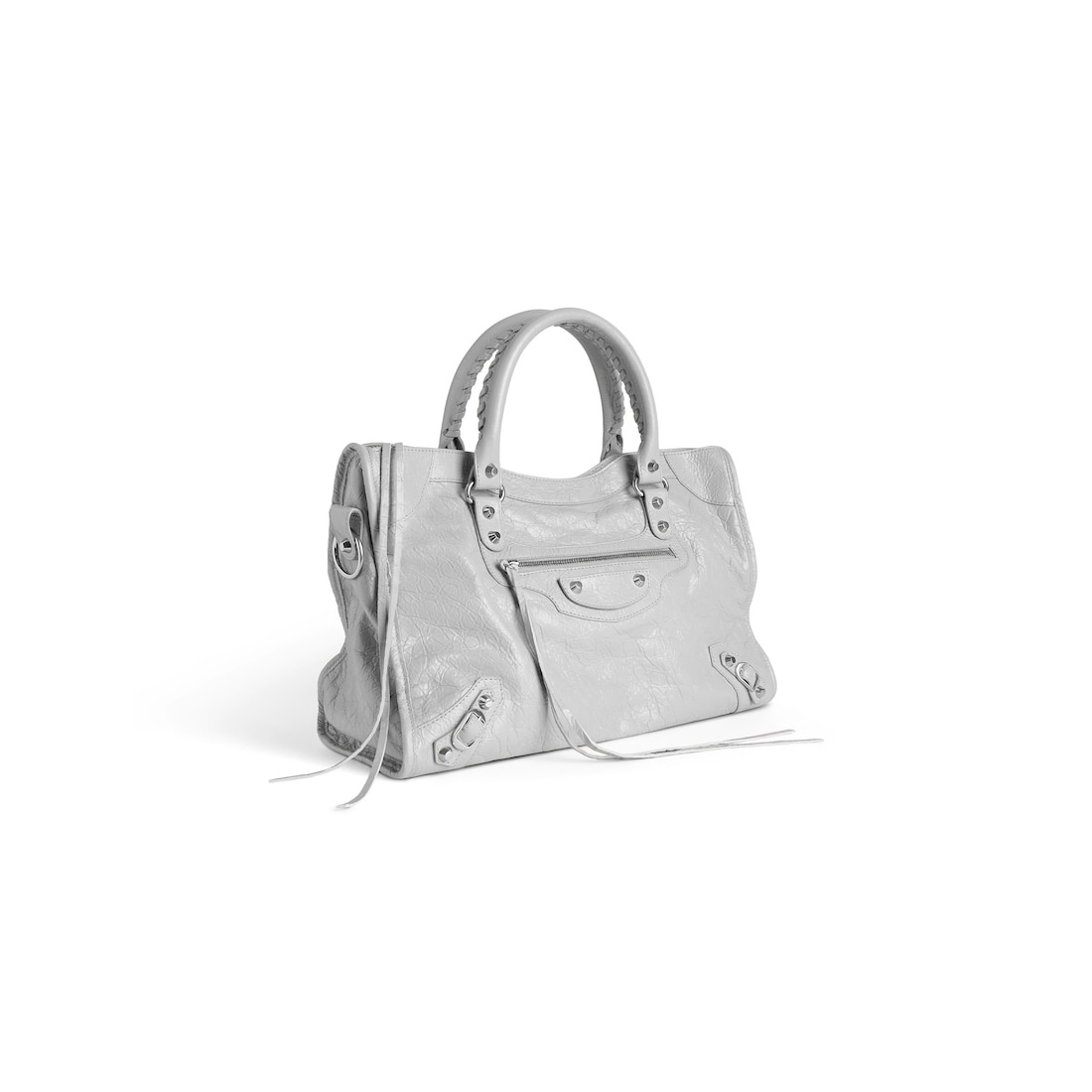Women's Le City Bag Medium in Light Grey - 2