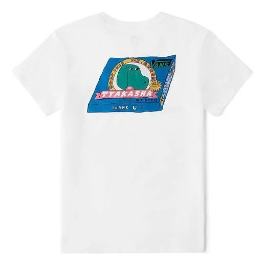 (WMNS) Vans OtwTyakasha Short Sleeve White VN0A4MNKWHT - 1
