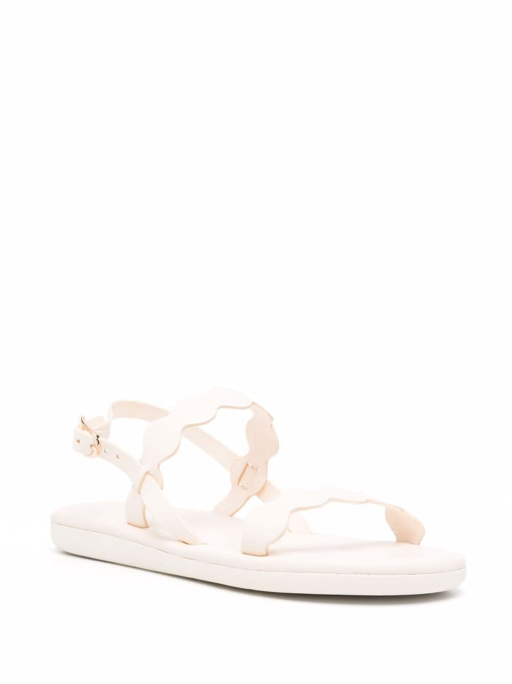 Afros scalloped-strap sandals - 2