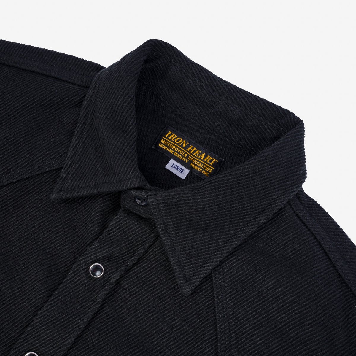 IHSH-234-BLK Kersey Western Shirt Black - 2