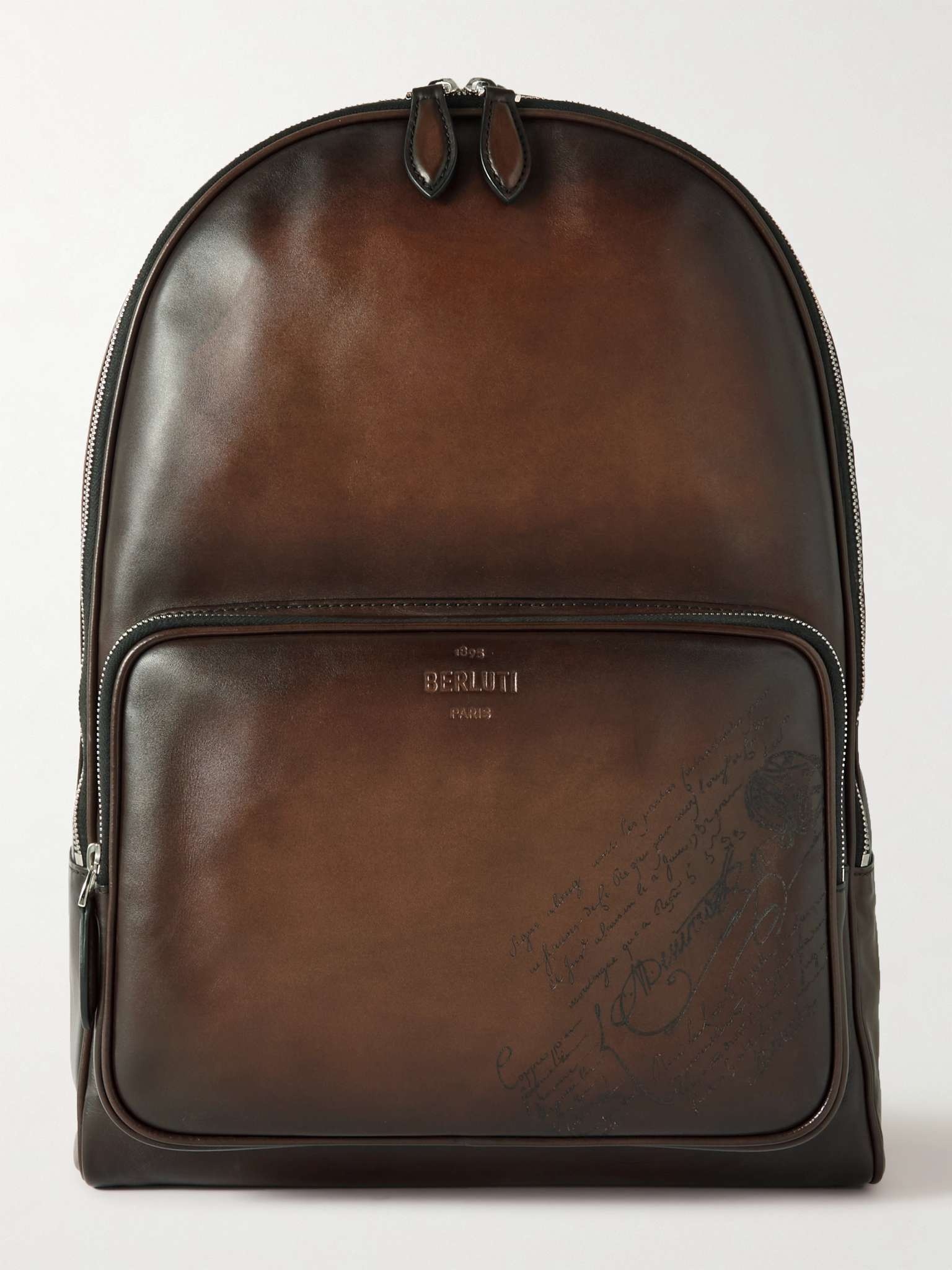 Scritto Leather Backpack - 1