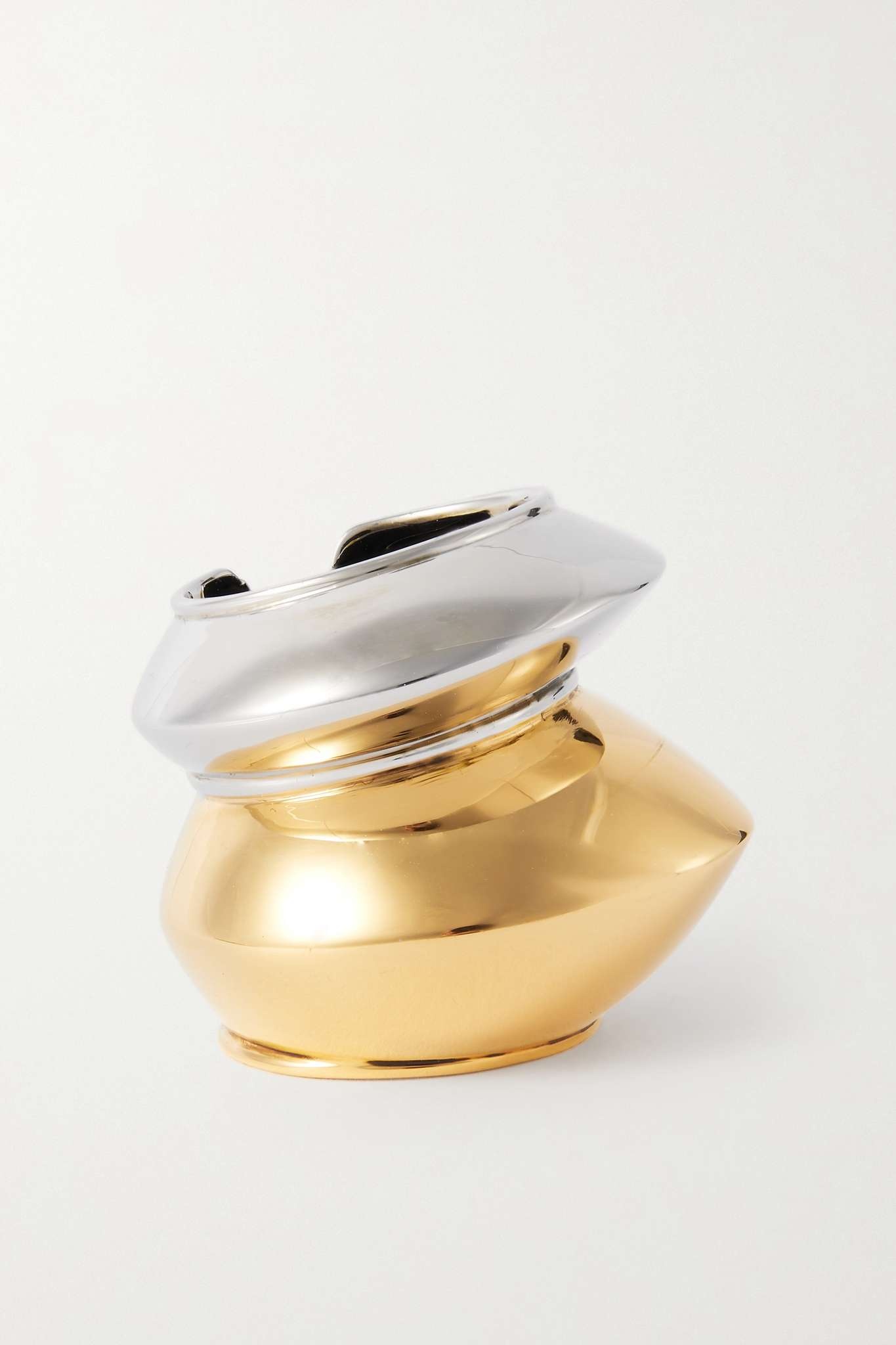 Gold-tone and silver-tone ring - 1