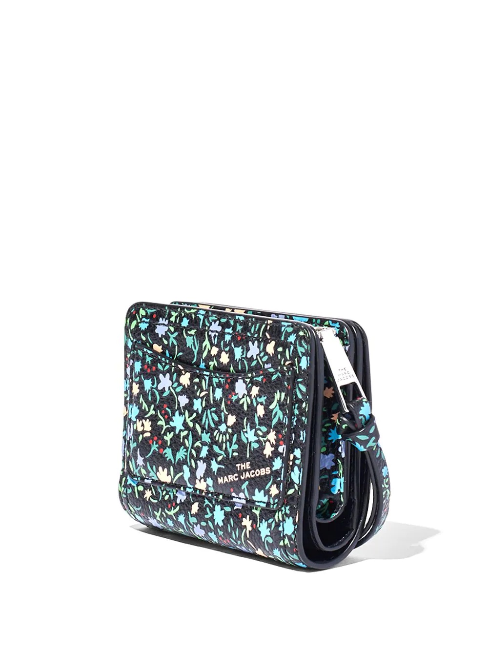 mini The Softshot ditsy floral compact wallet - 2