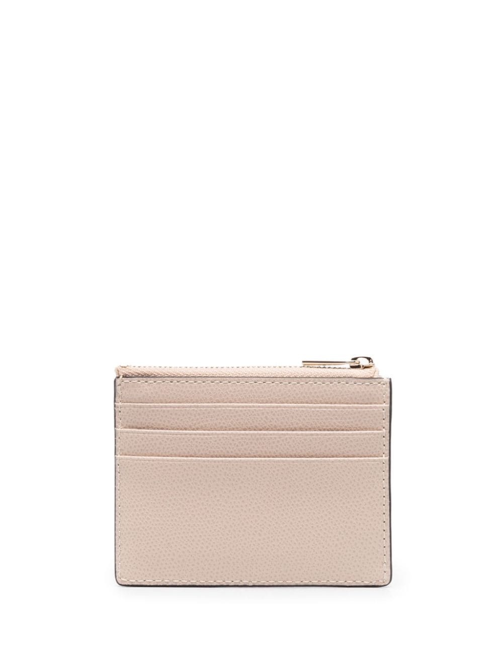 logo-lettering leather cardholder - 2