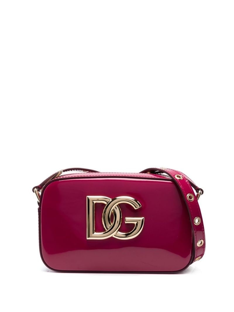 patent leather crossbody bag - 1