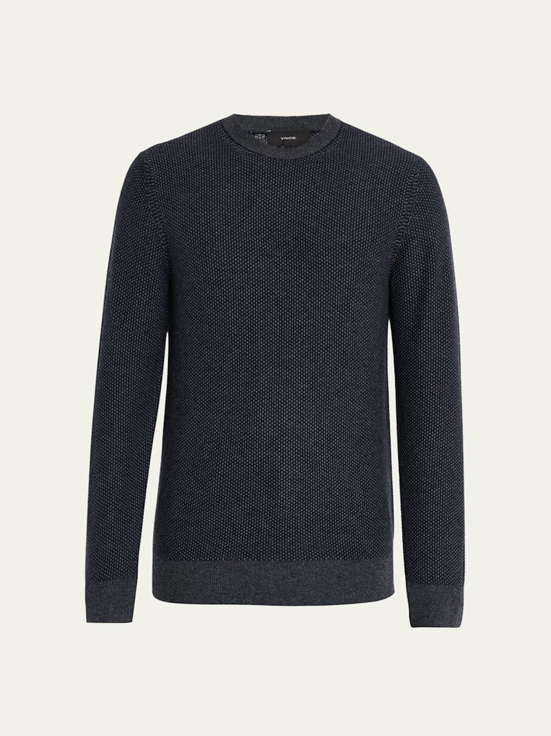 Men's Geometric Jacquard Sweater 1