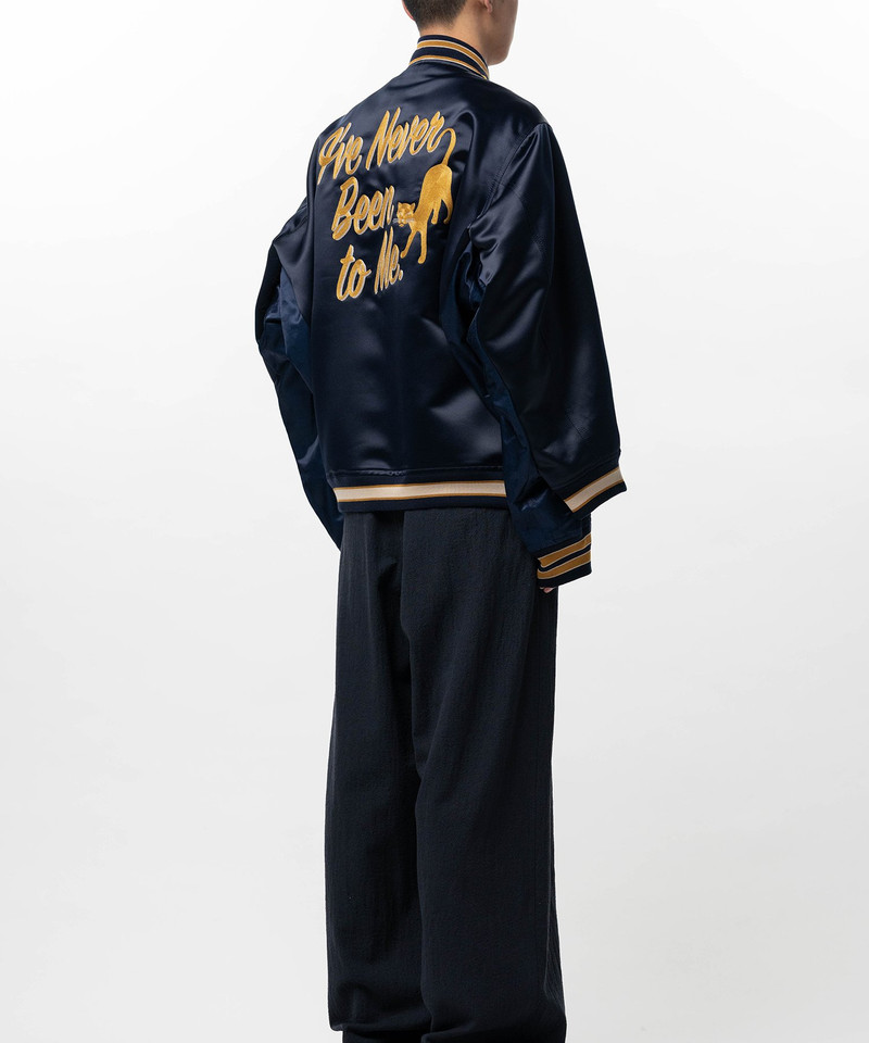 Double Sleeve Stadium Jacket 13