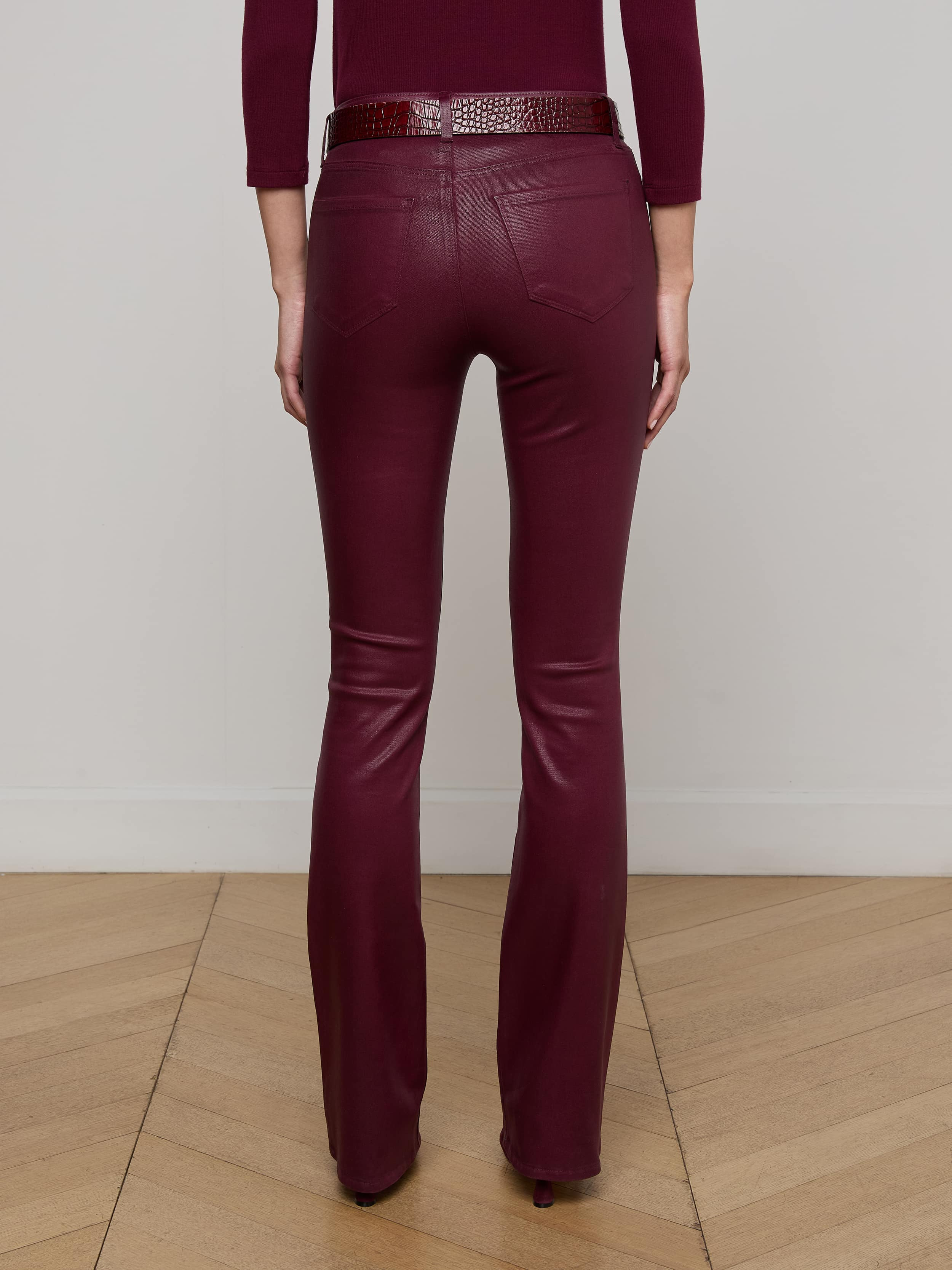 Selma Coated Bootcut Jean - 5