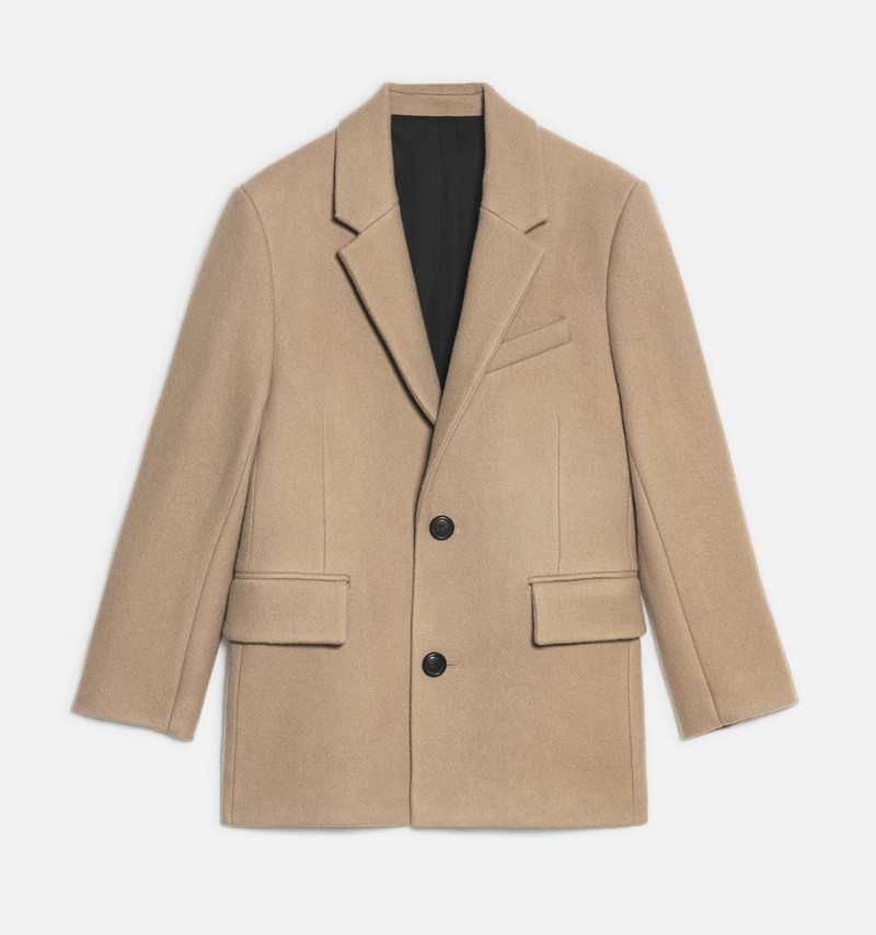 AMI Paris Short Structured Coat outlook