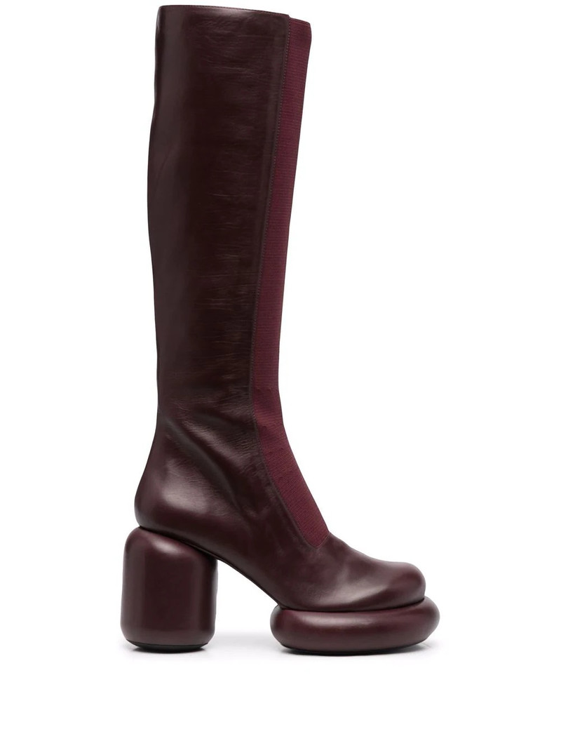 block-heel knee-high boots 1
