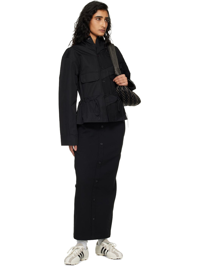 Y-3 Black Hooded Jacket outlook