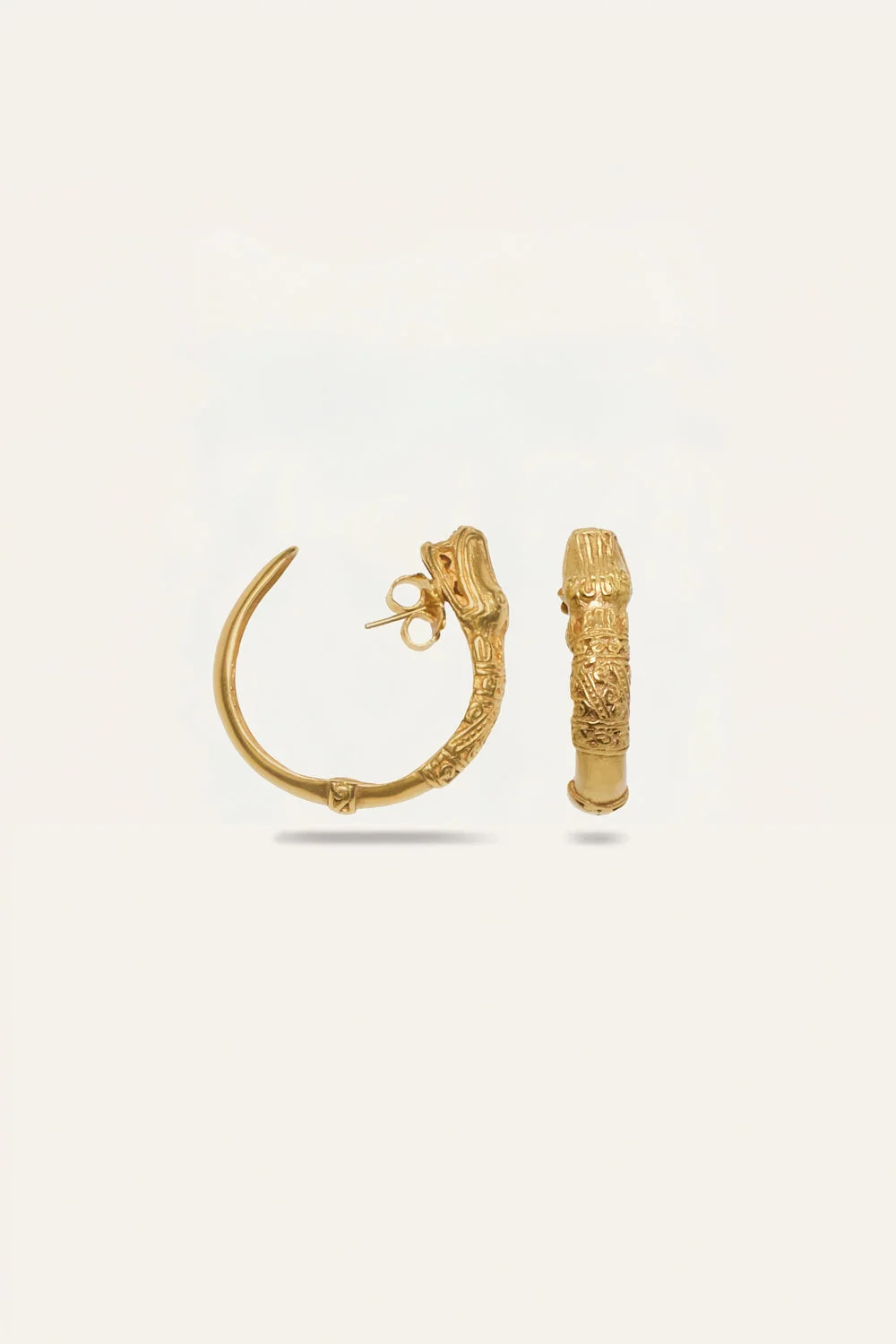 Serpent Muse Hoops - 1