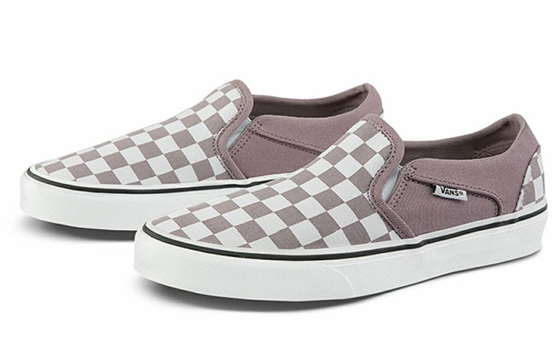 Vans Vans Asher Checkerboard 'Gray White'VN0A45JMA2R outlook