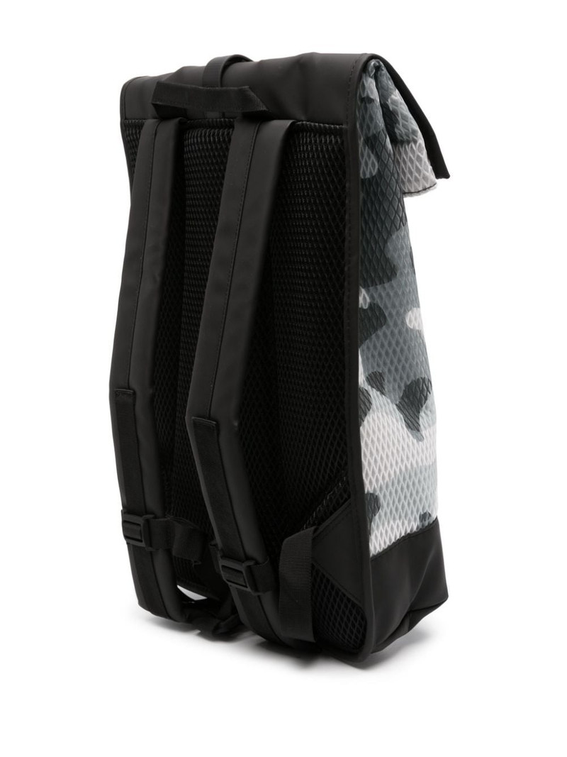 camouflage-print textured backpack 3