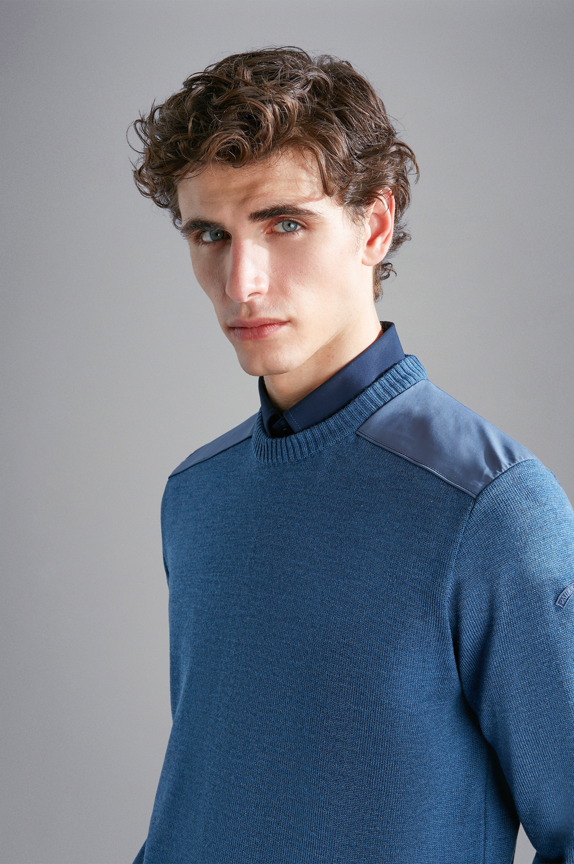 WOOL SWEATER WITH TYPHOON® INSERTS - 4